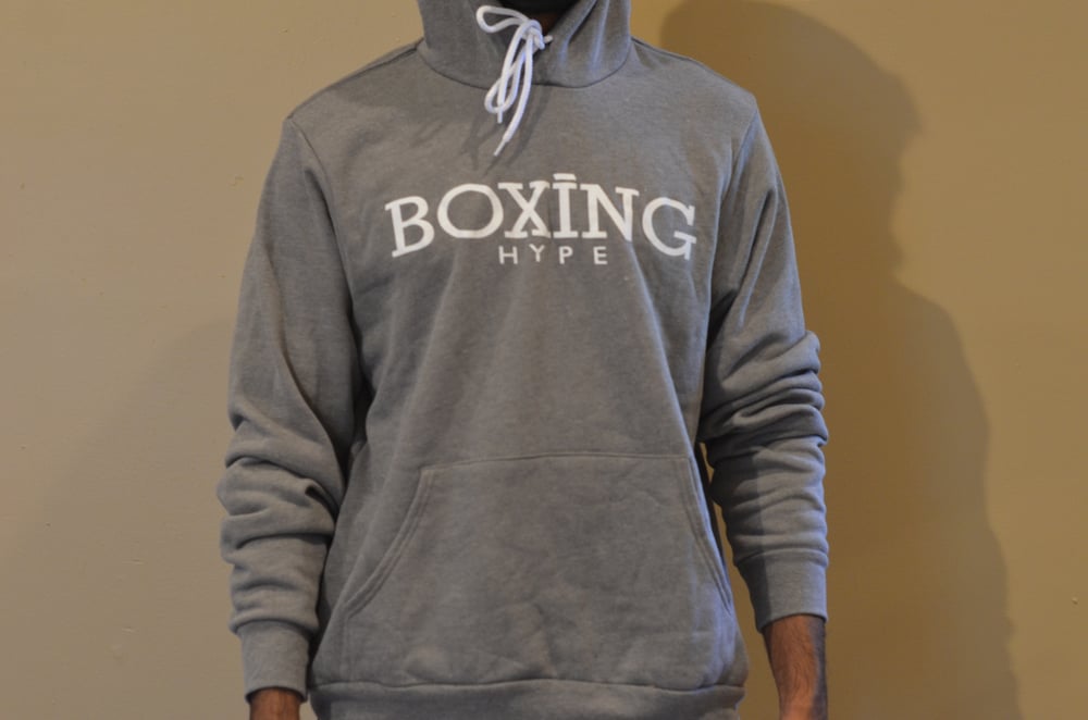 Image of Unisex Heather Gray BH logo hoodies