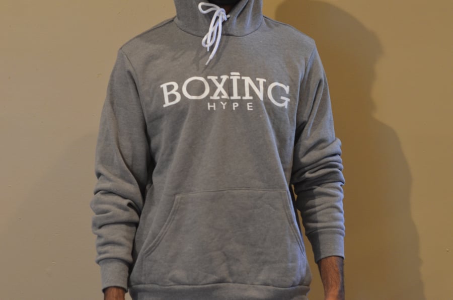 Image of Unisex Heather Gray BH logo hoodies