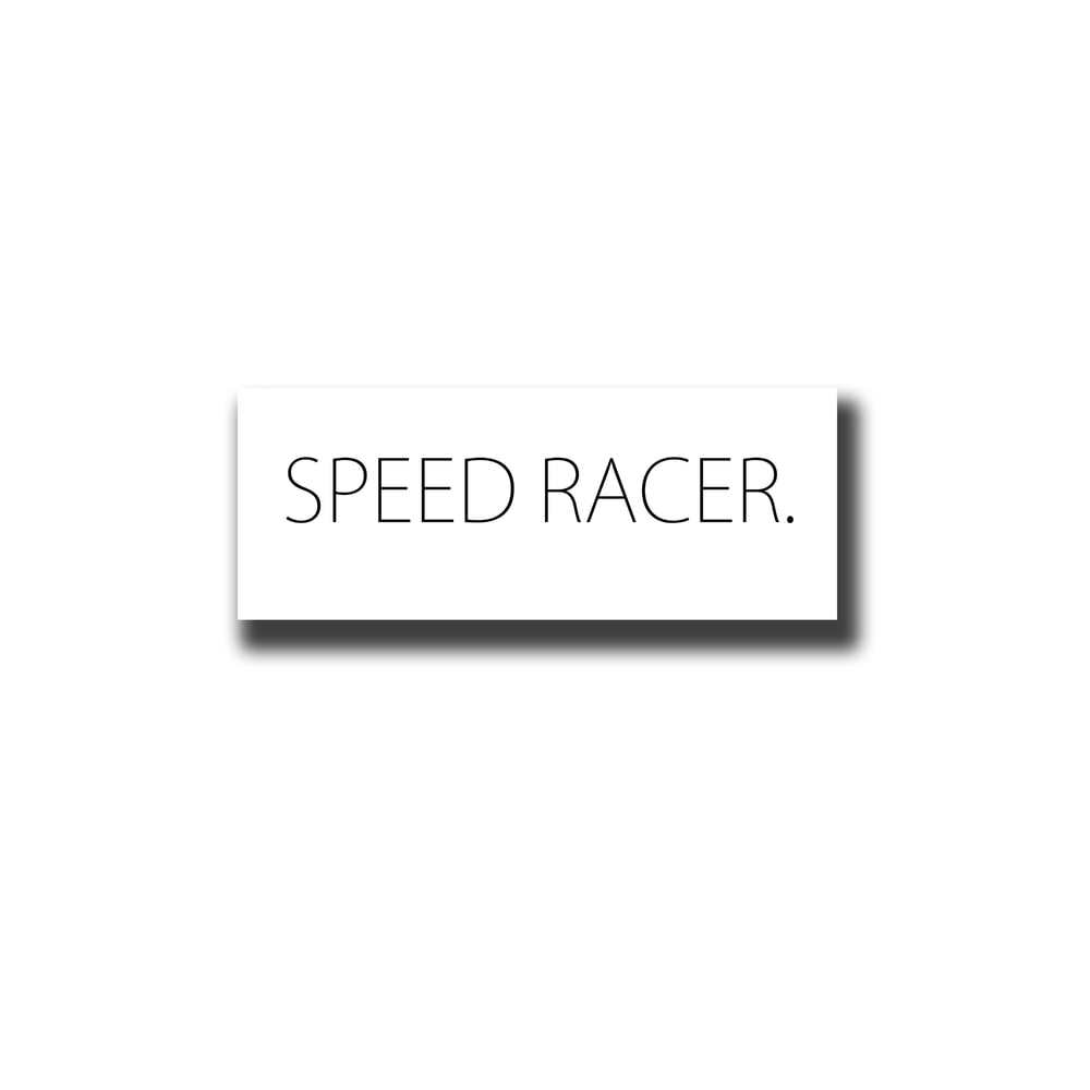 Image of Speed Racer.