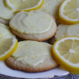 Image of Frosted Lemon Wafers - Two Dozen 