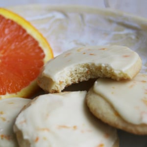 Image of Frosted Orange Wafers