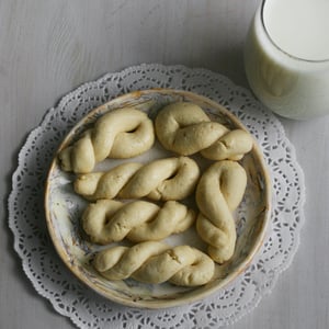 Image of Greek Cookies (Koulourakia) - TWO DOZEN