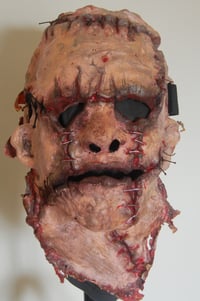 Image 1 of The Butcher - Chainsaw killer - Skinned Horror Face Mask