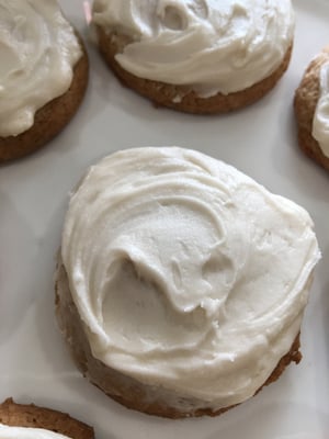 Image of Cola Cookies with a Cola Glaze - TWO DOZEN