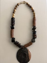 Image 2 of All wood necklace