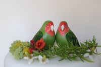 Image 2 of Custom Wedding Cake Topper Birds