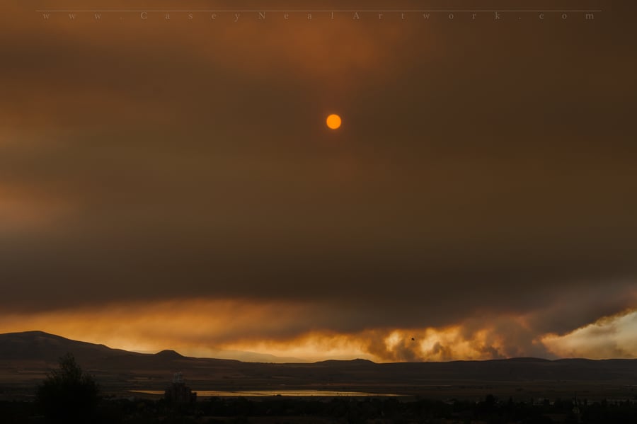 Image of Broad Canyon Fire