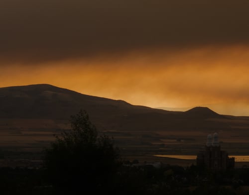 Image of Broad Canyon Fire