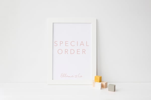 Image of Special Order