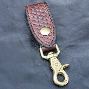 Image of "Brown/Brass" - Belt Loop Key Keeper