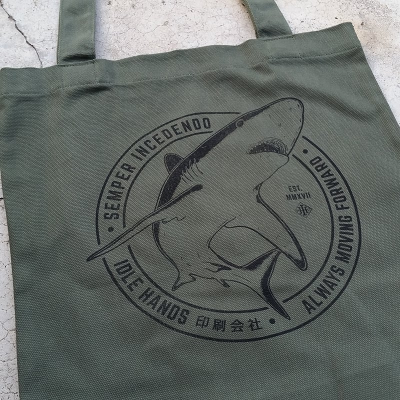 Image of Army Green Tote Bag