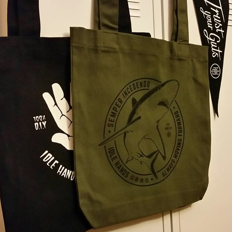 Image of Army Green Tote Bag