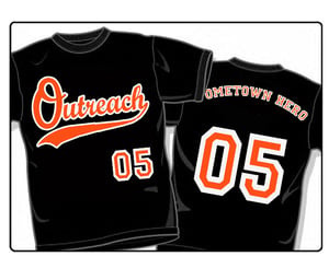 Image of OutReach "O's" Black Shirt