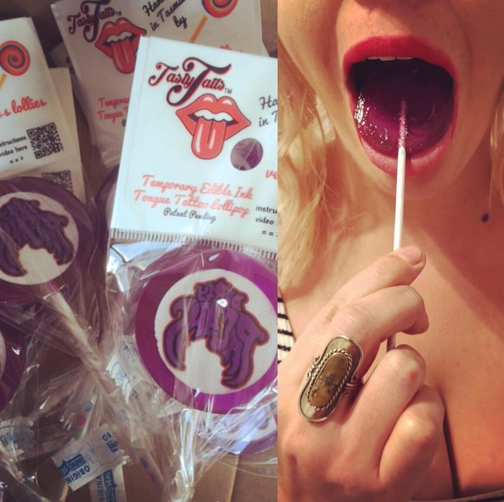 Image of Dirty Pagans: Tattoo Tongue Lollipops!