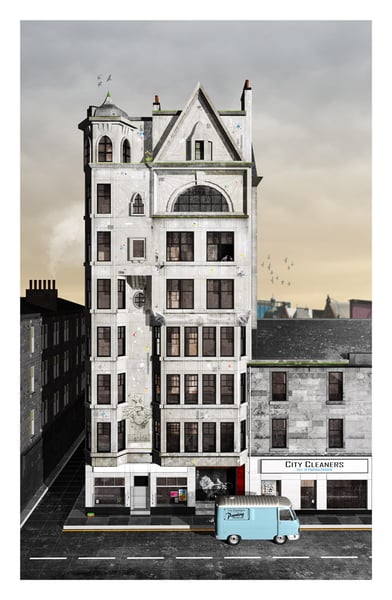 Image of Glasgow Art - The Lion Chambers