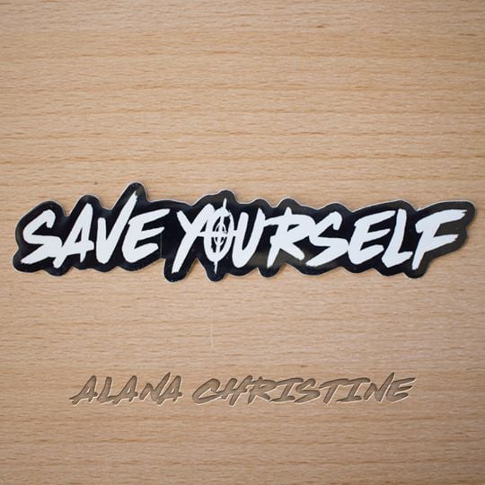 Image of Save Yourself Sticker
