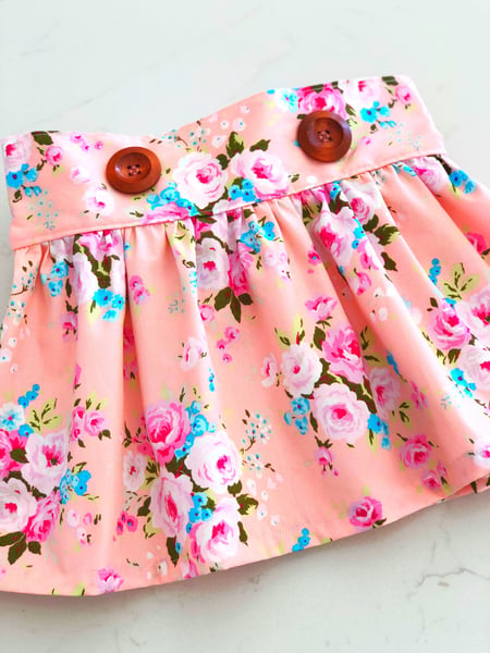 Image of “Peaches” Flat Front Skirt