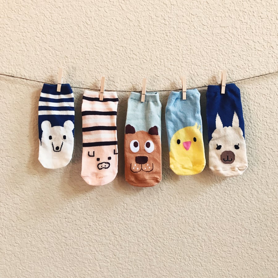 Image of Cute Animal Socks