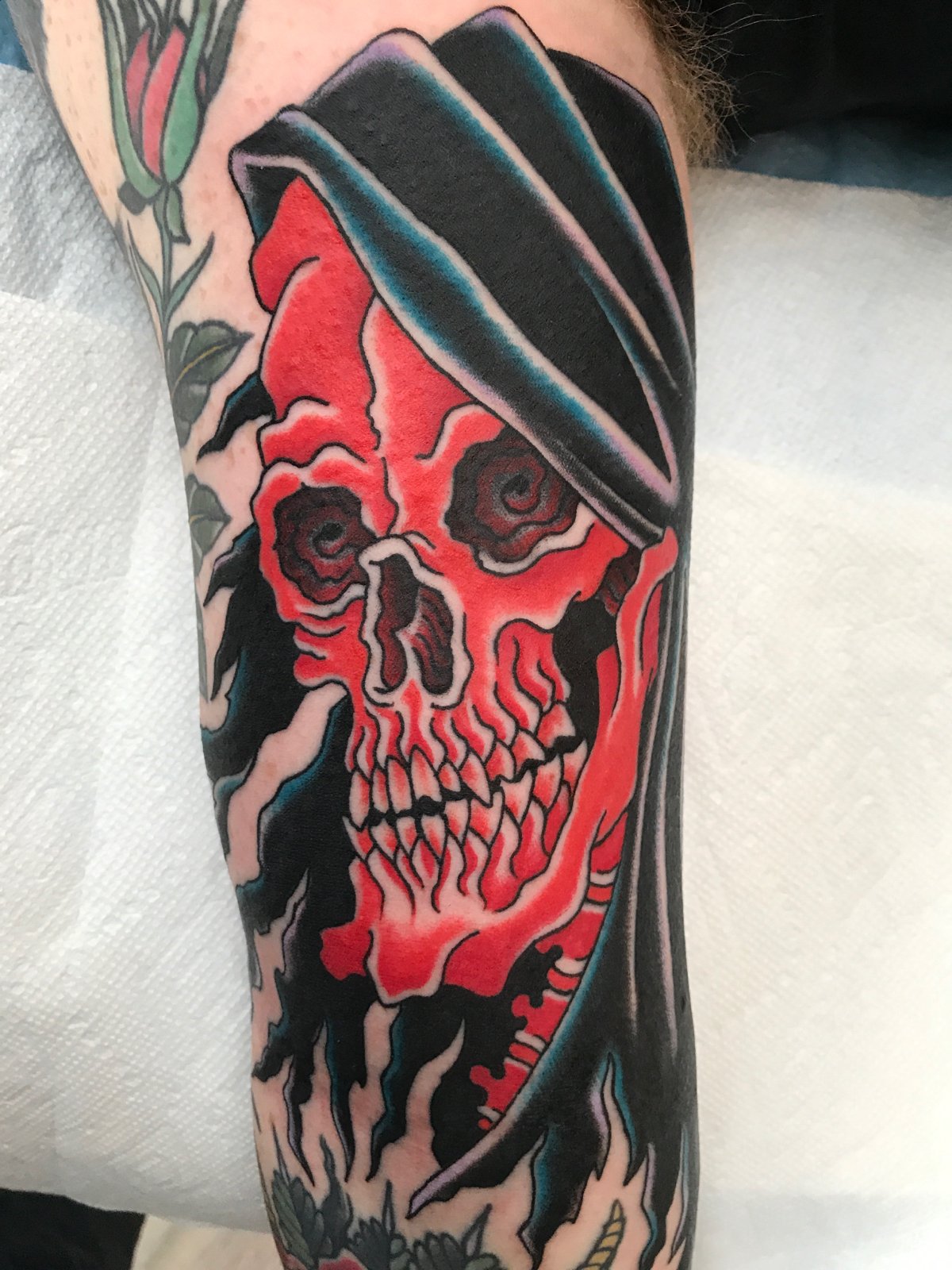 Tattoo uploaded by RuubenArt • Skull #skull • Tattoodo