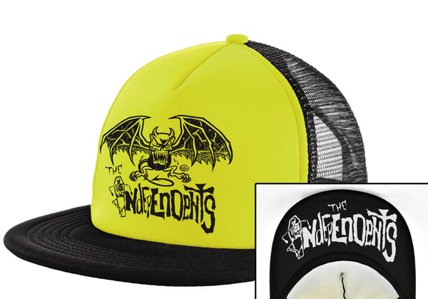 Image of The Independents Gargoyle-Trucker Hat Green