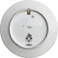 Image 3 of Lord Wolf - Vintage French Porcelain Plate - Limoges #0611