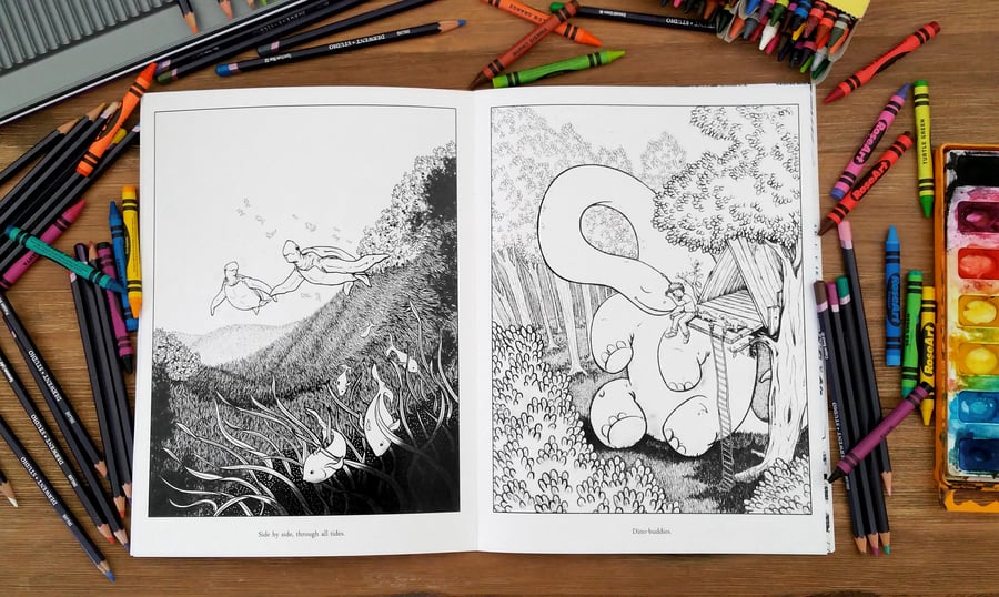 Image of The James Flames Coloring Book