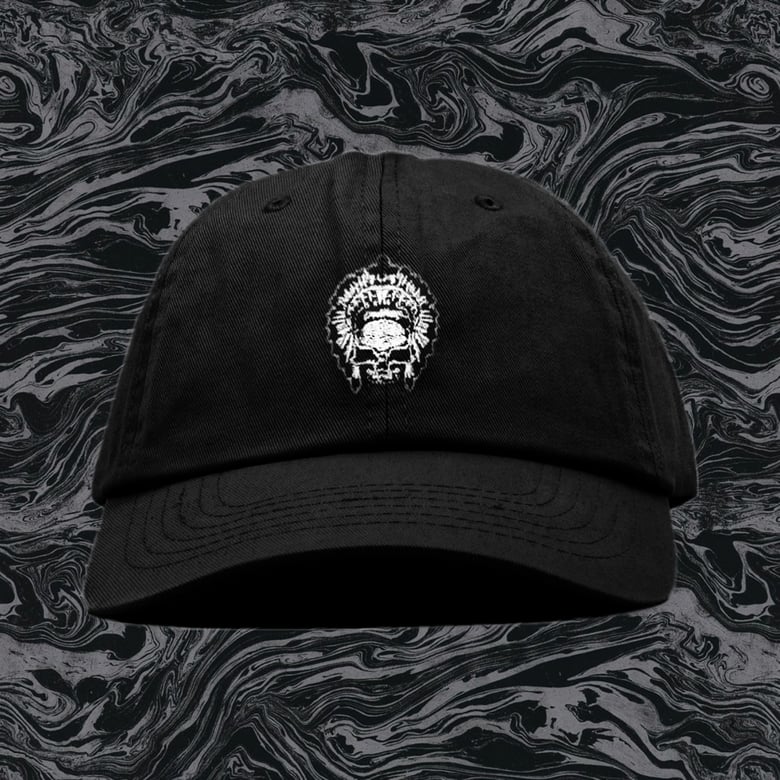 Image of OG Skull Polo Hat (Black)