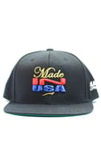 Image of Made IN USA Snapback (Black)