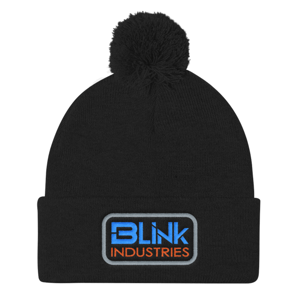 Image of Beanie blue logo