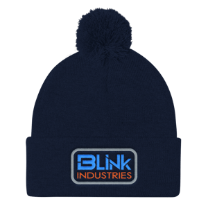 Image of Beanie blue logo