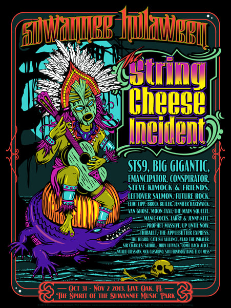 Image of The String Cheese Incident - Suwanee Hulaween 2013