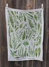 Australian Native Garden Linen Tea Towel