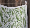Australian Native Garden Linen Tea Towel