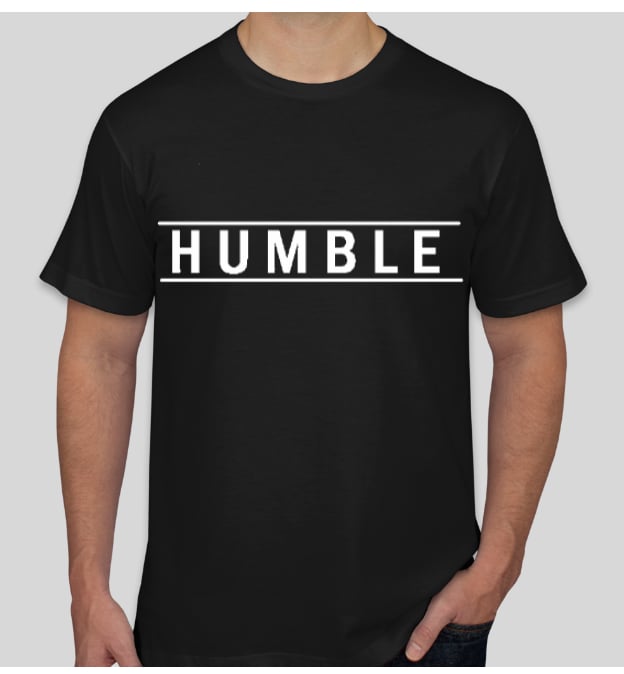 Image of BLACK T-SHIRT HUMBLE