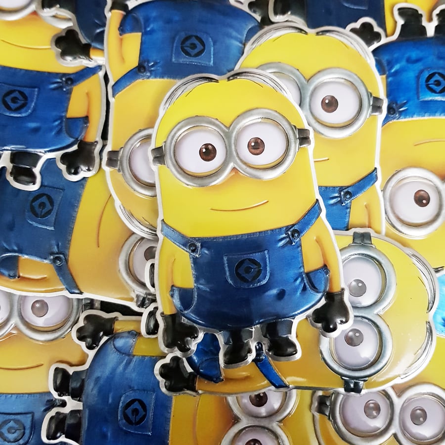 Image of Minion Car Badge