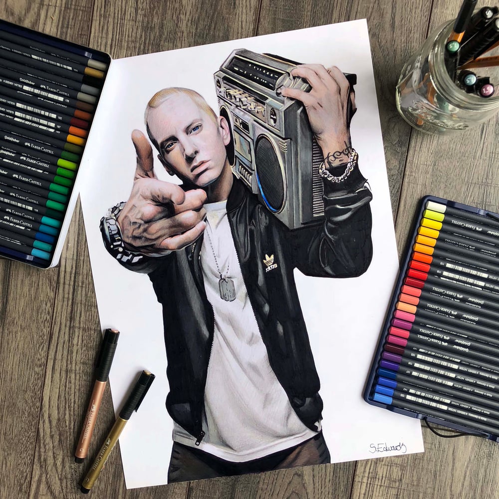 Image of Eminem Print 
