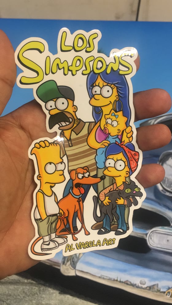 Image of Los Simpsons stickers