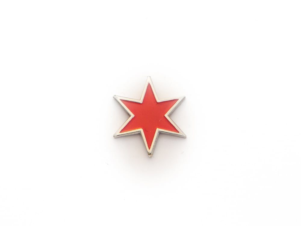 Image of Chicago Star Enamel Pin