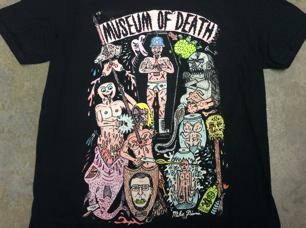 Image of  Museum of Death "Chaos" Tee by Mike Diana