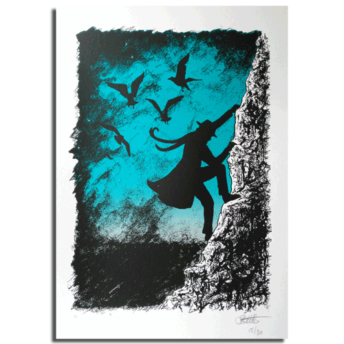 Image of 'The Nuckelavee' Print by Oliver Barrett