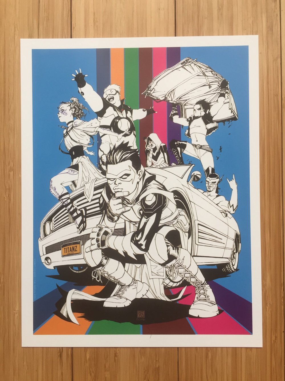 Image of TITANZ print (SOLD OUT)