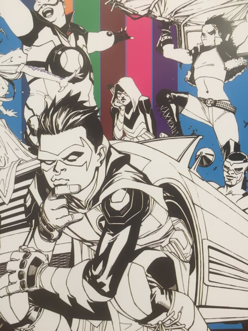 Image of TITANZ print (SOLD OUT)