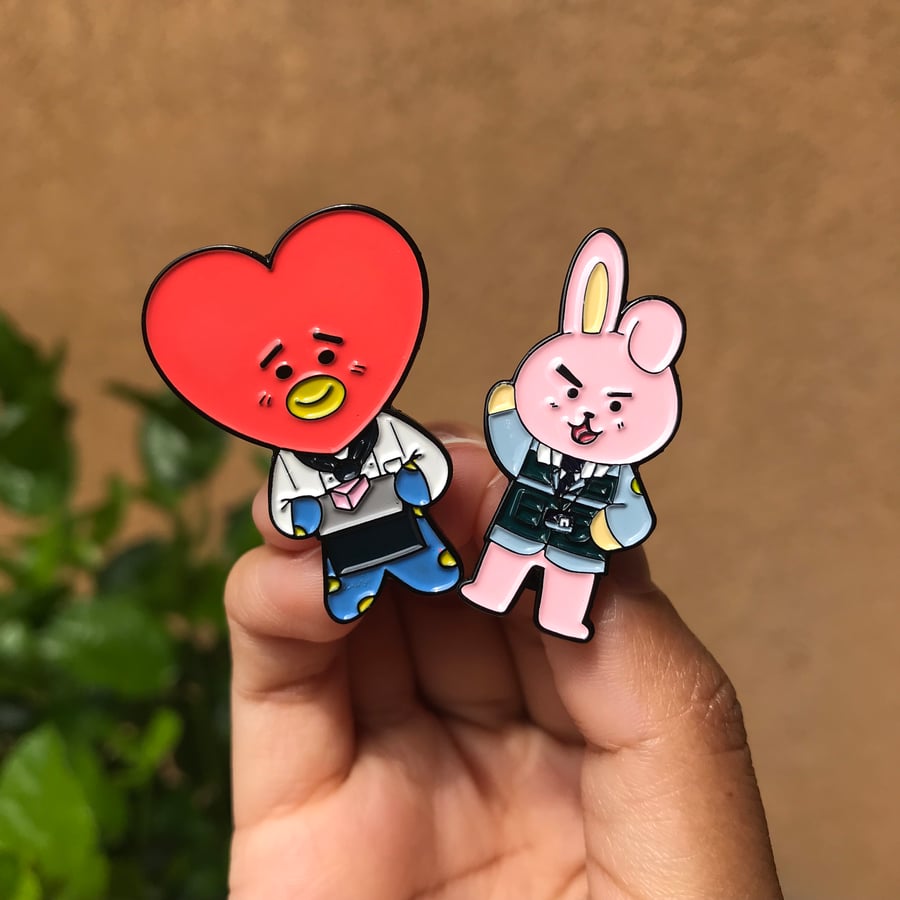 Image of BTS | BT21 Villagers: Cooky & TaTa