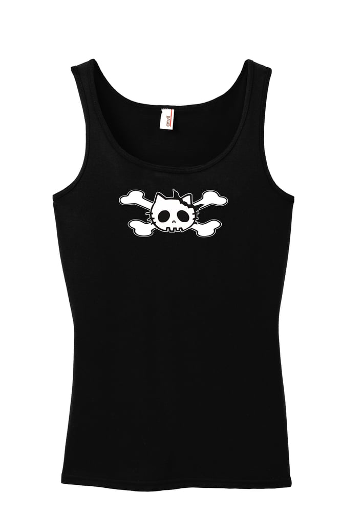 Image of The Independents Crossbones Kitty -Tank Top Women’s