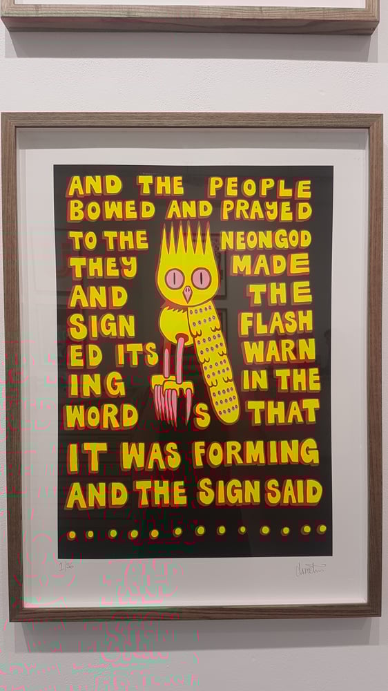 Image of The Sound Of Silence Screenprint