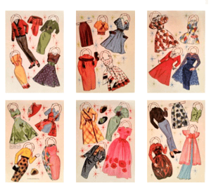 Image of Retro Paper Dolls