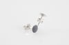 Small Stud Earrings-Grey