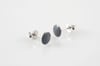 Small Stud Earrings-Grey