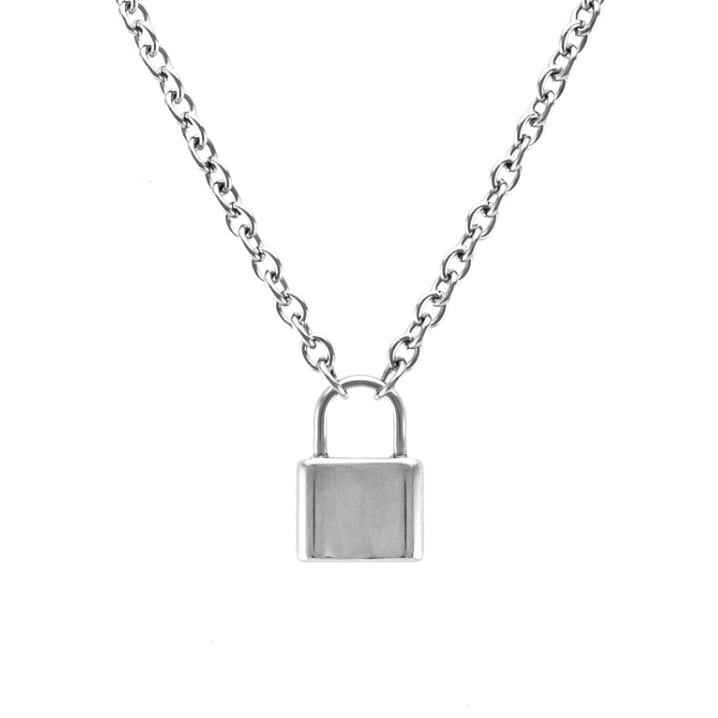 Image of Love Lock Padlock necklace