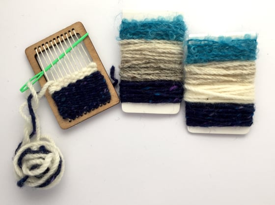 Image of Tiny Weave DIY Kit - all Irish wool